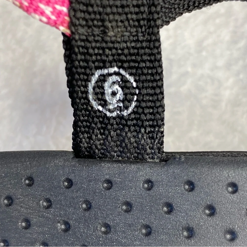 Skechers Womens Reggae Bright Direction Black Flats Strappy Sandals Size 6 EUC - Picture 11 of 13